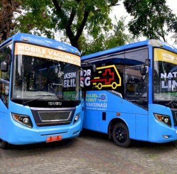 Herd Immunity, Mobil Vaksinator Keliling Pemprov Sulsel Sasar Wilayah Algomerasi
