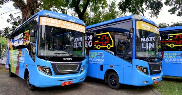 Herd Immunity, Mobil Vaksinator Keliling Pemprov Sulsel Sasar Wilayah Algomerasi