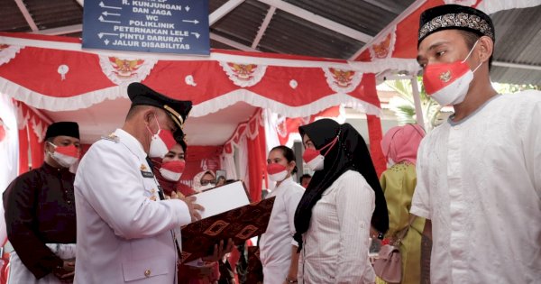 Dapat Remisi Kemerdekaan RI ke-76, Empat Narapidana Lapas Bolangi Gowa Bebas