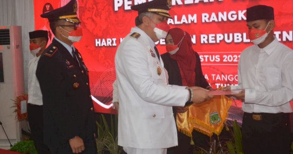 HUT Kemerdekaan RI ke-76, 158 WBP Rutan Pinrang Dapat Remisi
