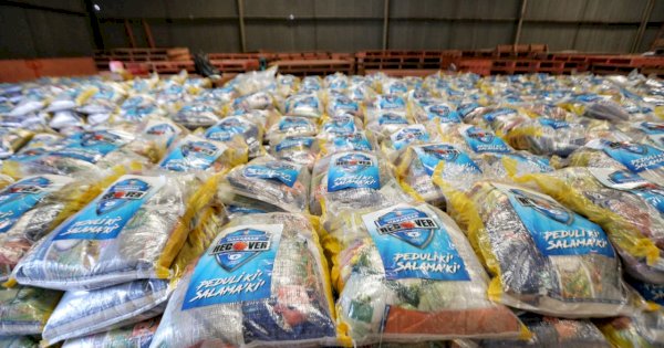 Hari Pertama, Dinsos Makassar Salurkan 6 Ribu Paket Bansos