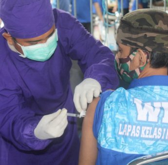 5.471 Narapidana di Sulsel Sudah Disuntik Vaksin