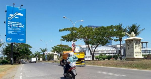 Sempat Dibatalkan, Proyek Pedestrian Metro Tanjung Bunga Rp91 Miliar Ditender Ulang