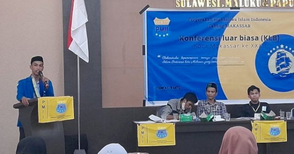 Terpilih Pimpin PMII Makassar, Muhammad Ilham Janji Perbaiki Sistem Kaderisasi