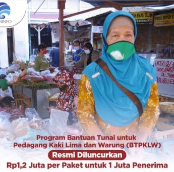Pemerintah Luncurkan Program Bantuan Tunai untuk PK5