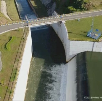 Presiden Jokowi Resmikan Bendungan Paselloreng di Wajo