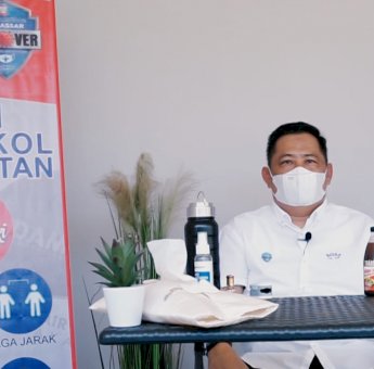 Dirut PDAM Makassar Berbagi Cerita Usai Sembuh dari Paparan Covid-19