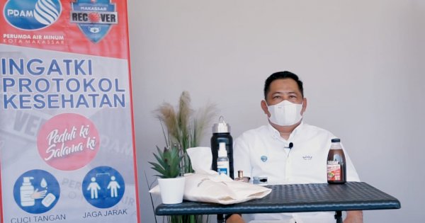 Dirut PDAM Makassar Berbagi Cerita Usai Sembuh dari Paparan Covid-19