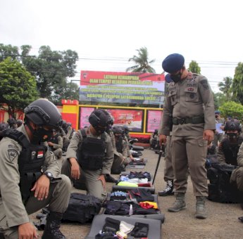 Danyon C Brimob Polda Sulsel Cek Kesiapan Personel Jelang PON XX Papua