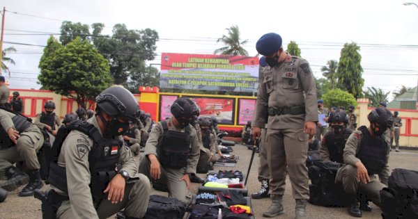 Danyon C Brimob Polda Sulsel Cek Kesiapan Personel Jelang PON XX Papua