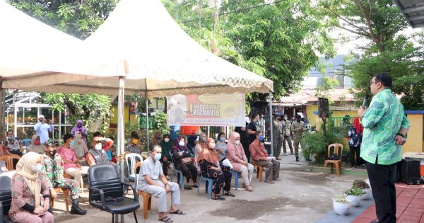 Syahruddin Sosialisasikan Program Vaksinasi 100 RT di Kelurahan Mapala