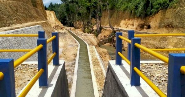 Pembangunan Tahap II Bendung Lalengrie Bone Capai 85%