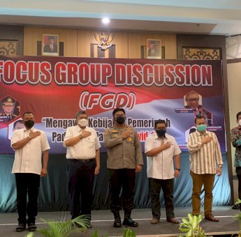 Dir Intelkam Polda Sulsel Ajak Mahasiswa Kawal Penanganan Covid-19