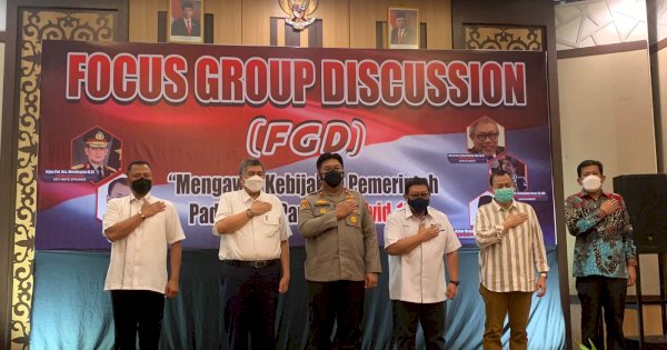 Dir Intelkam Polda Sulsel Ajak Mahasiswa Kawal Penanganan Covid-19