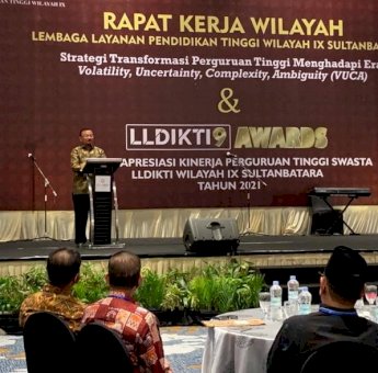 LLDIKTI Wilayah IX Target Perguruan Tinggi Masuk Peringkat 100 Nasional