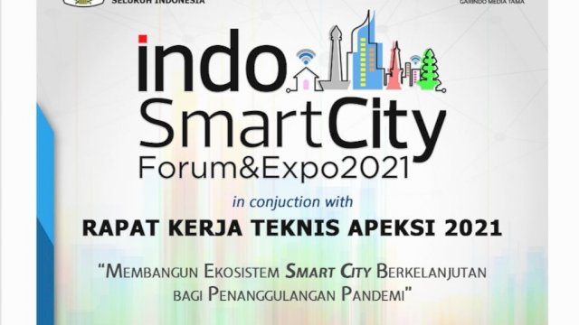 Indo Smart City Forum dan Expo Asosiasi Pemerintah Kota Seluruh Indonesia (APEKSI) 2021 || ist
