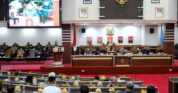 DPRD Makassar Gelar Paripurna RAPBD Perubahan 2025 secara Daring