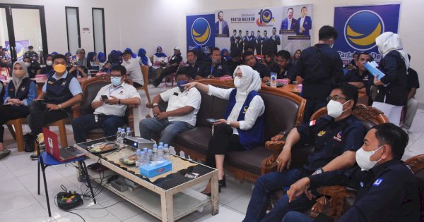 Satu Dekade, NasDem Makassar Target Kembali Menang di Pemilu 2024