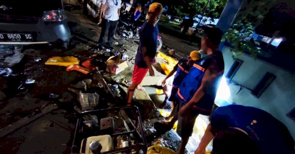 Pipa PDAM Depan Kompleks AURI Bocor, Distribusi Air di Kawasan Timur Kota Disetop