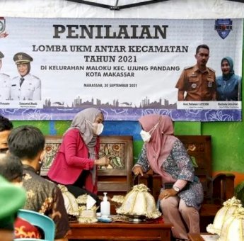 Andi Pattiware Dampingi Wakil Wali Kota Tinjau Lomba UKM Antar Kecamatan