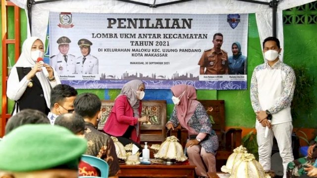 Andi Pattiware Dampingi Wakil Wali Kota Tinjau Lomba UKM Antar Kecamatan