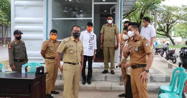 Wali Kota Makassar Puji Kontainer Recover Center Kelurahan Losari