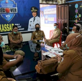 Camat Ujung Tanah Minta Lurah Finalisasi Data Peserta Vaksinasi 100.1.100
