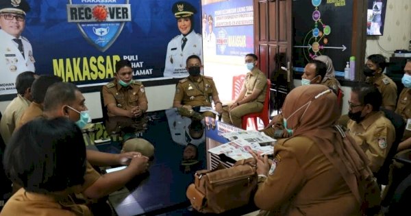 Camat Ujung Tanah Minta Lurah Finalisasi Data Peserta Vaksinasi 100.1.100