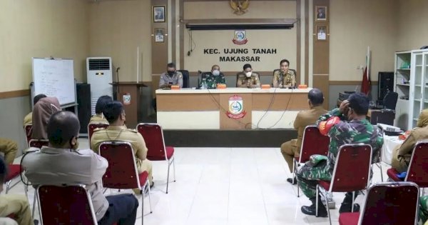 Kecamatan Ujung Tanah Gelar Rapat Koordinasi Persiapan Vaksinasi 100.1.100