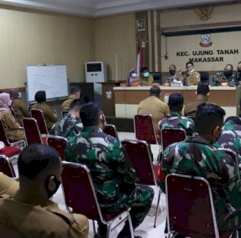 Kecamatan Ujung Tanah Gelar Rapat Persiapan Vaksinasi Door To Door