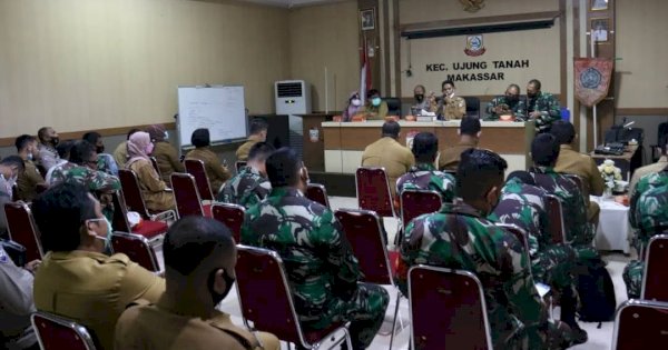 Kecamatan Ujung Tanah Gelar Rapat Persiapan Vaksinasi Door To Door
