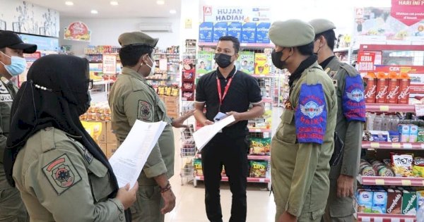 Patuhi Edaran PPKM, Satgas Raika Kecamatan Rappocini Rutin Turun Patroli