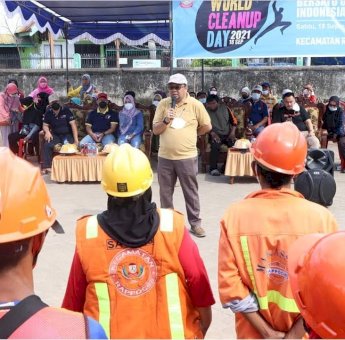 Sukseskan World Cleanup Day, Syahruddin Target Rappocini Jadi Kecamatan Terbaik di Makassar