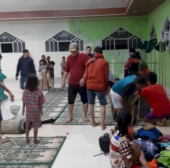 Kecamatan Manggala Terendam Banjir, Ratusan Warga Mulai Mengungsi