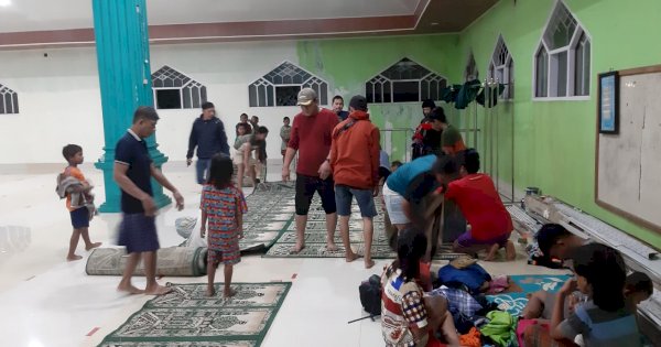 Kecamatan Manggala Terendam Banjir, Ratusan Warga Mulai Mengungsi