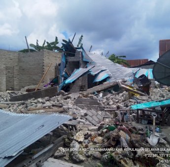 Pemprov Sulsel Bantu Rp8 Miliar Pulihkan Selayar Pasca Gempa 7,4 Magnitudo