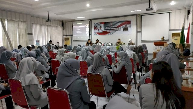 Proses seleksi laskar pelangi di Dinkes Makassar || ist