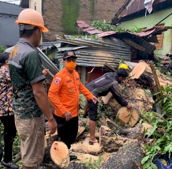 BPBD Makassar: 261 Rumah Warga Rusak Akibat Angin Puting Beliung