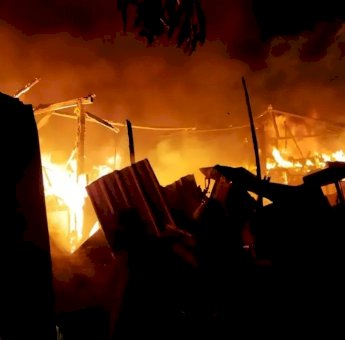 134 Peristiwa Kebakaran Terjadi di Makassar, Kerugian Ditaksir Rp21,65 Miliar