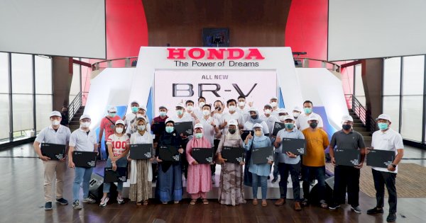All New Honda BR-V Mengaspal di Makassar dan Medan