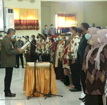 Bupati Pinrang Lantik 284 Pejabat Fungsional
