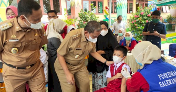 Pemkab Wajo Mulai Vaksinasi Anak 6-11 Tahun, Dinkes Sasar 34 Ribu Anak
