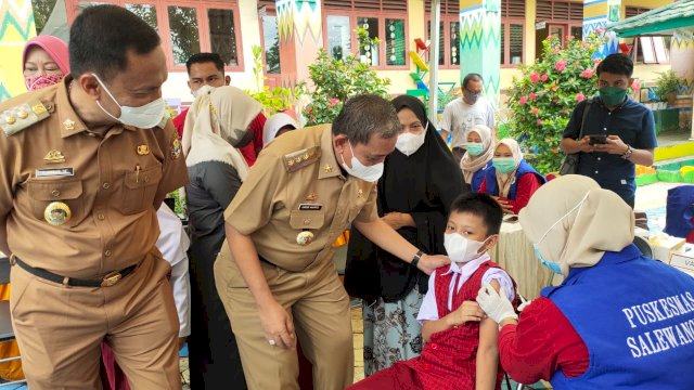Pemkab Wajo Mulai Vaksinasi Anak 6-11 Tahun, Dinkes Sasar 34 Ribu Anak