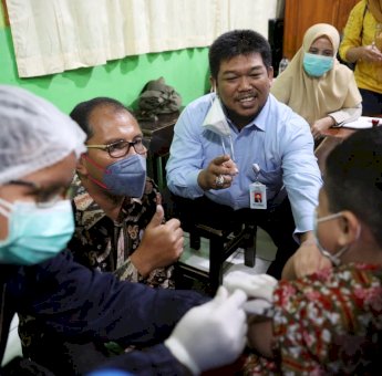 4.955 Siswa SD di Makassar Sudah Divaksin Covid-19