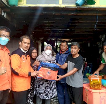 Pemprov Sulsel Bantu Korban Angin Puting Beliung di Makassar