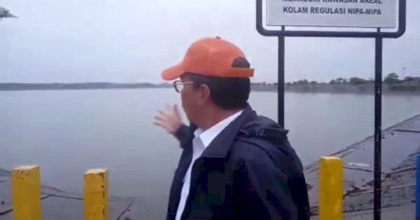 Siaga Banjir, Danny Pantau Langsung Kondisi Kolam Regulasi Nipa-Nipa