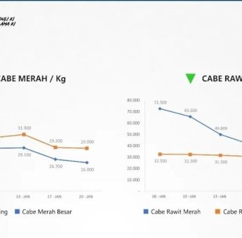 Disdag Makassar: Harga Pangan di 10 Pasar Tradisional Turun