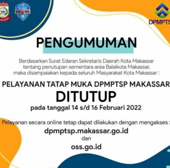 Balai Kota Lockdown, Urus Izin Bisa Lewat Online