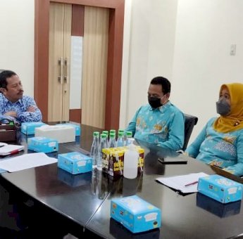 Bawaslu Temui Sekda Makassar Bahas Persiapan Pemilu 2024
