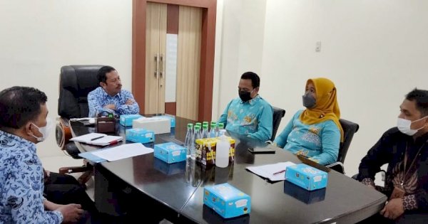 Bawaslu Temui Sekda Makassar Bahas Persiapan Pemilu 2024